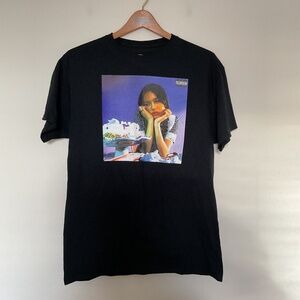 Olivia Rodrigo Black T-Shirt Sour Album Cover Concert Tour Adult Unisex Sz M